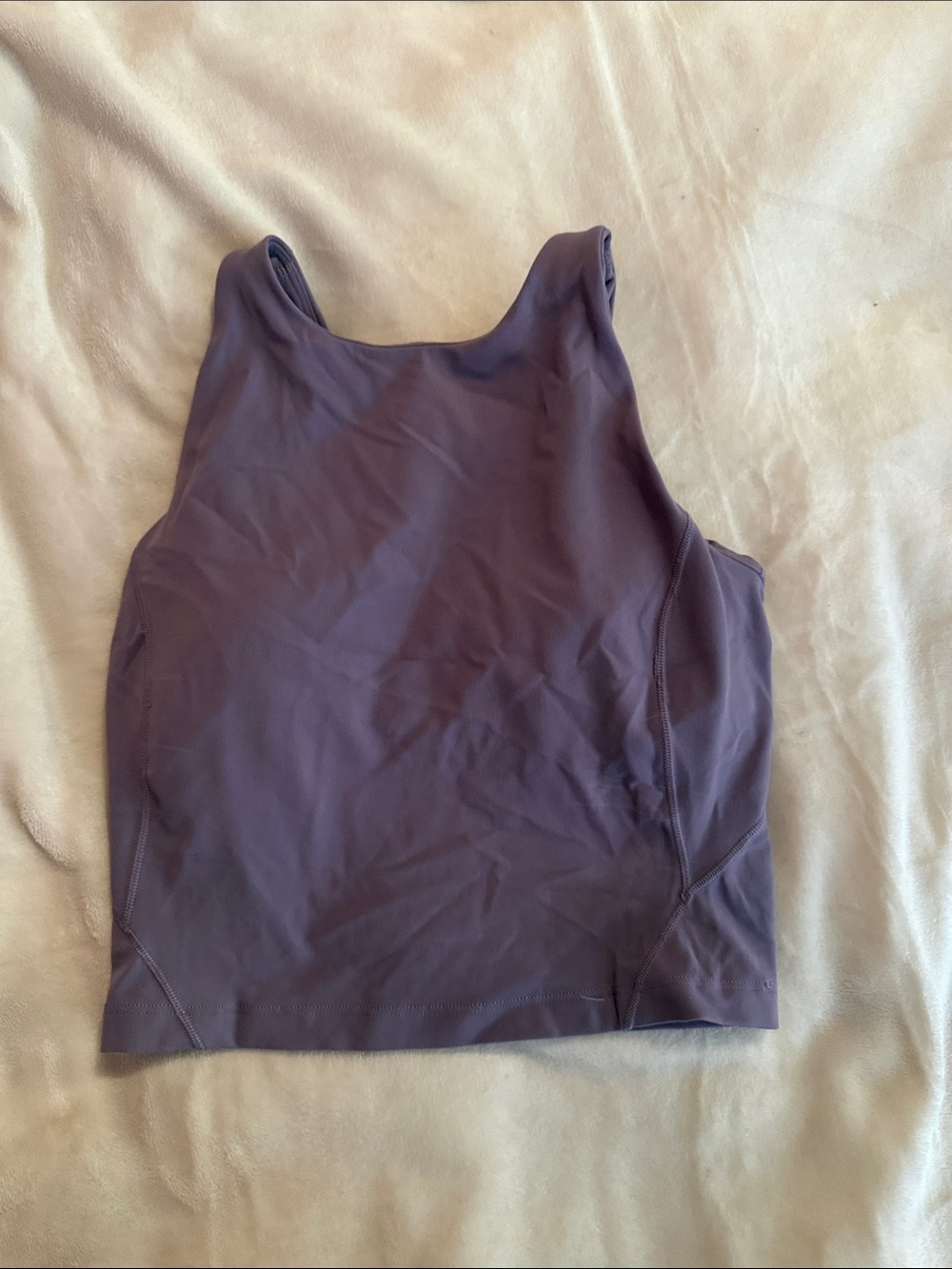 Purple lululemon athletic top size 2